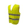 Colete Refletivo Segurança Eventos Bike Motoboy Trânsito - Verde Limão - 3