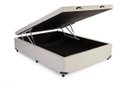 Ver imagem 3 de Cama Box Baú Casal 138x188 Corino Bege