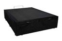 Ver imagem 1 de Cama Box Baú Casal Reforçada 138x188 Suede Preto