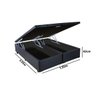 Cama Box Baú King Reforçada 193x203 Corino Preto - 2