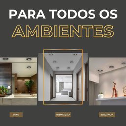 Spot de Led Direcionável Embutir Redondo Par30 E27 Bivolt - 3