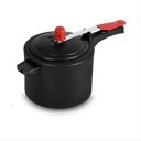 Ver imagem 1 de Panela de Pressão Antiaderente 7 Litros Preta Eirilar 307