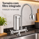Ver imagem 5 de Torneira com Filtro Gourmet Pia Cozinha de Mesa em ABS