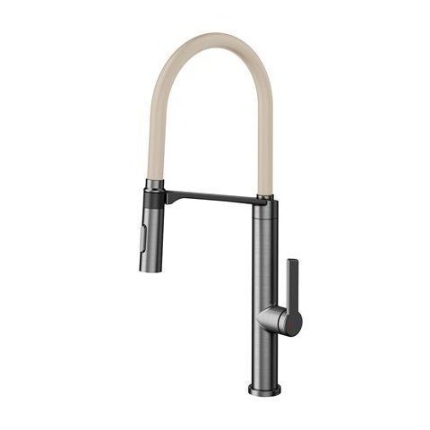 Misturador Monocomando para Cozinha Doc Grafite Escovado/areia