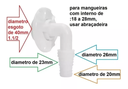 Ver imagem 4 de Adaptador Triplo Maquina Lavar Louças Tanquinho Esgoto 40 - 350725k230