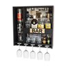 Aparador Bar Barzinho Dosador Automático Porta Taças Preto - 1