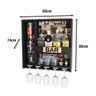 Aparador Bar Barzinho Dosador Automático Porta Taças Preto - 4