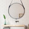 Espelho Redondo Escandinavo Decorativo 60cm - 2