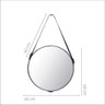 Espelho Oval Design Decor 60 cm - 4