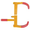 Ver imagem 7 de Trava de Pneu Universal Bloqueador de Roda Carro Moto Antifurto Roubo Estacionamento Seguranca Reboq