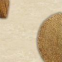 Ver imagem 1 de Adesivo piso Mármore bege travertino lavável antiderrapante