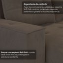 Ver mais imagens de Sofá para Sala de Estar Retrátil 5 Lugares Curitiba