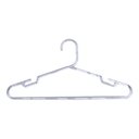 Ver imagem 1 de Kit 100 Cabides Adulto Cristal Transparente Reforçado Cavas