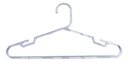 Ver imagem 1 de Kit 100 Cabides Adulto Cristal Transparente Reforçado Cavas