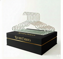 Ver imagem 6 de Kit 100 Cabides Adulto Cristal Transparente Reforçado Cavas