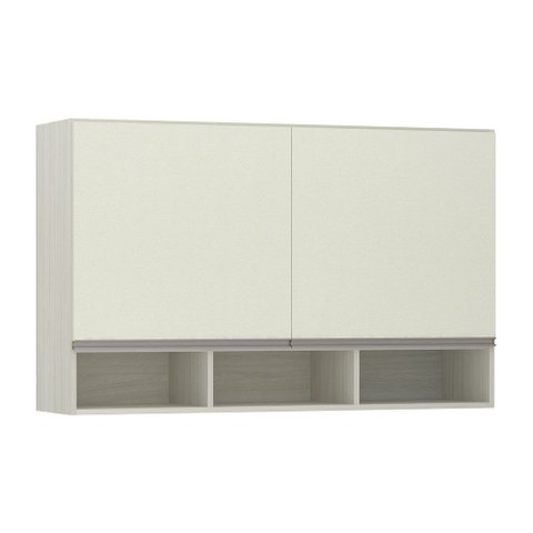 Armário Luciane 120cm 2 Portas com Nicho Luci