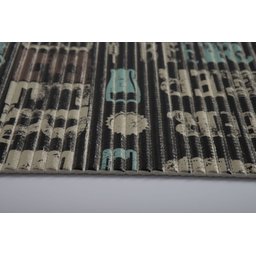 Tapete Antiderrapante Tropical Rolo 65cm X 15m Floral Delicado Kapazi - 3