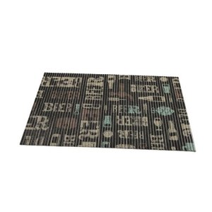 Tapete Antiderrapante Tropical Rolo 65cm X 15m Floral Delicado Kapazi