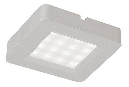 Luminária Spot LED de Sobrepor Slim 2W Armarios e Moveis: Branco Fria
