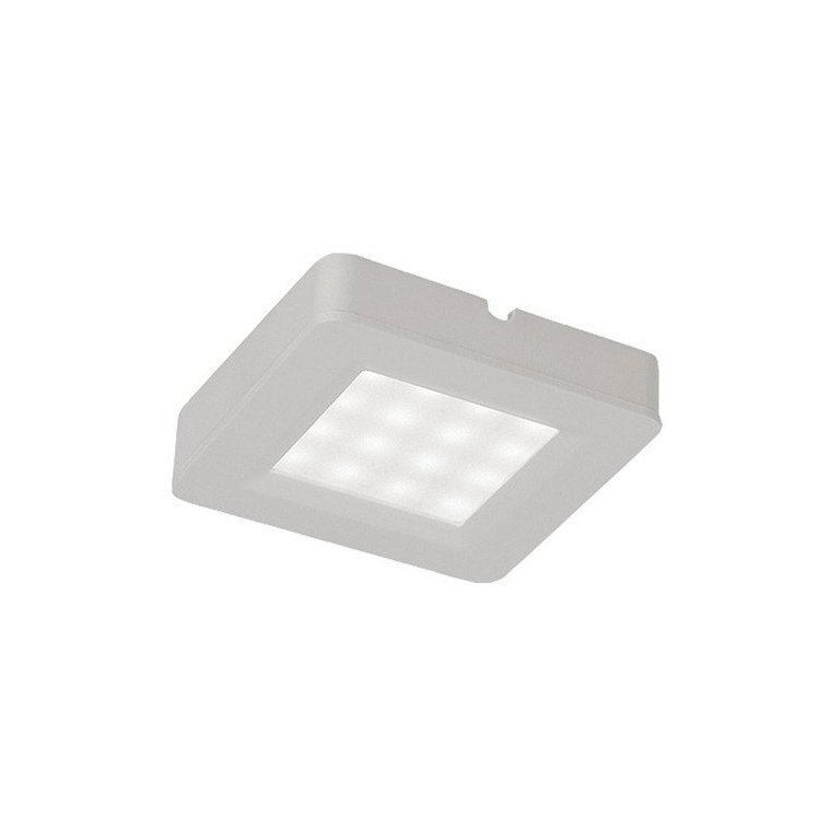 Luminária Spot LED de Sobrepor Slim 2W Armarios e Moveis: Branco Fria