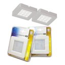 Ver imagem 3 de Luminária Spot LED de Sobrepor Slim 2W Armarios e Moveis: Branco Fria