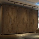 Ver imagem 2 de Guarda-Roupa Casal 6 Portas 7 Gavetas San Marino Made Marcs