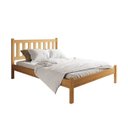 Ver imagem 5 de Cama Casal Rústica Madeira Maciça Jasmim Amarelo/Cera Mel
