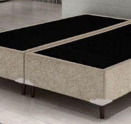 Cama Box Base Queen Suede (158x198) - Cafecomleite - 2