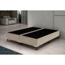 Ver imagem 1 de Cama Box Base Queen Suede (158x198) - Cafecomleite