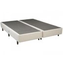 Ver imagem 1 de Cama Box Base King Size Suede (186x198) - Areia