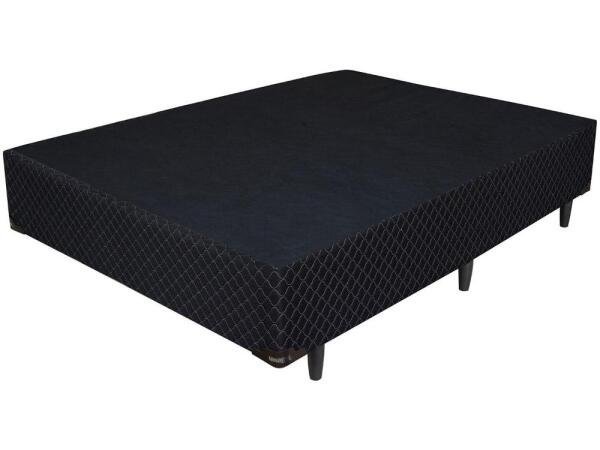 Cama Box Base Viuvo Poliester (1.28x188) - Preto - 1