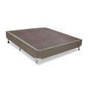 Ver imagem 2 de Cama Box Solteiro King Corino (96x203) - Marrom