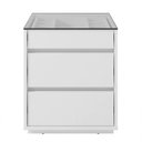 Ver imagem 5 de Mesa de Cabeceira 3 Gavetas Belize Branco