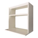 Ver imagem 4 de Suporte Microondas com Nicho em Mdf Branco [f031]