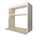 Ver imagem 1 de Suporte Microondas com Nicho em Mdf Branco [f031]