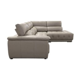 Sofá Retrátil e Reclinável de Couro Filipinas Canto com Chaise Direita 1,36m - Grizzy - 6