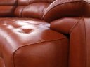 Ver imagem 7 de Sofá Retrátil e Reclinável de Couro Filipinas Canto com Chaise Esquerda 1,46m - Conhaque com