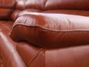 Ver imagem 6 de Sofá Retrátil e Reclinável de Couro Filipinas Canto com Chaise Esquerda 1,46m - Conhaque com
