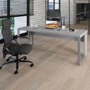 Ver imagem 1 de Mesa Escrivaninha Industrial 1.90m Pés Metal