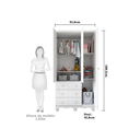 Ver imagem 4 de Kit Berço, Cômoda e Guarda Roupa Peroba Smim Quarto Infantil