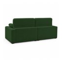 Ver imagem 3 de Sofá Sala de Estar Polo Retrátil Reclinável Bipartido 260cm 4 Lugares Linho Verde M1 - Monari Design