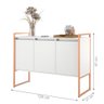Aparador Estilo Industrial Buffet com 3 Portas - 3