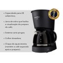 Ver imagem 4 de Cafeteira Elétrica Britânia Cp28 28 Cafézinhos 127v