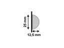Ver imagem 4 de Meia Curva 598 Fendi Poliestireno 2,5cm Santa Luzia (cx 6br)