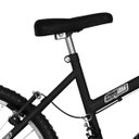 Ver imagem 4 de Bicicleta Feminina Preta Fosca e Branca Aro 24 18 Marchas Pro Tork Ultra
