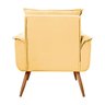 Conjunto de 2 Poltronas Opala Veludo Amarelo - Speciale Home - 4
