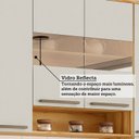 Ver imagem 6 de Cozinha Modulada Compacta 4 Peças 8 Portas MDF 280cm Itália Espresso Móveis
