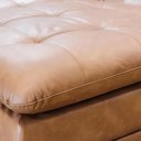 Ver mais imagens de Sofá Cama Retrátil 200cm Kenai 2 Almofadas Couro Mel G34 - Gran Belo