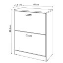 Ver imagem 7 de Sapateira 2 Portas C2 Bruna (e-commerce)