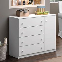 Cômoda Helena - Branco - Palladium Decor - 1